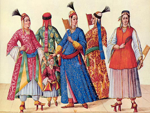 Women of the Palace, 16th century Turkey