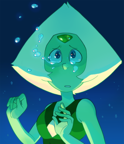 awyadraws:  sparkly peridot i drew after rewatching the season 2 finale yesterday