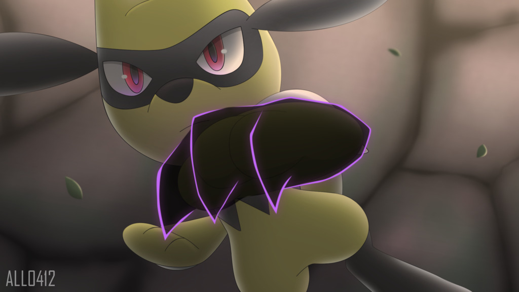 Pokemon MW: Shiny Lucario by All0412 on DeviantArt