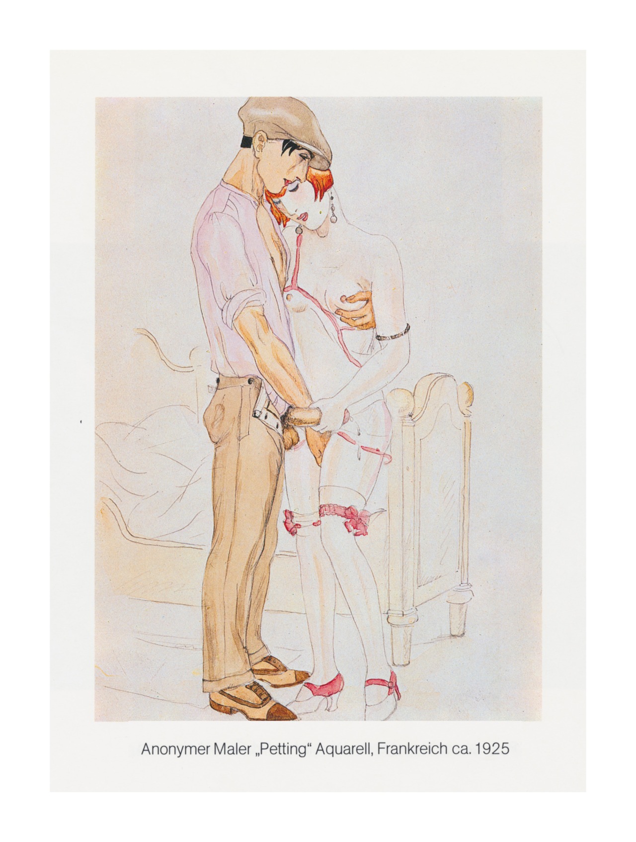 agracier:  ‘c’est mon homme’ - 1920s erotic illustration … 