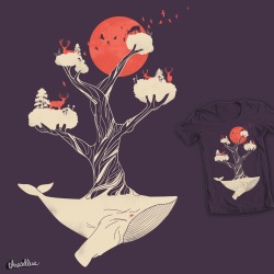threadless:  Inspired by a conversation he had with his son about trees, “Daydream&ldquo; by Jay Fleck is currently one of our highest scoring submissions! Score a few design submissions and help independent artists from all over the world get printed!