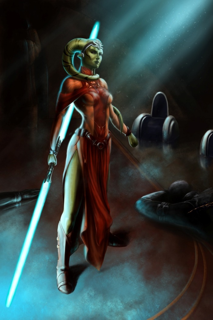 fantasy-scifi:  SWTOR Last Council Twi’lek Jedi Alysia Solimar by Aliens-of-Star-Wars