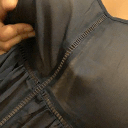s-se-sex: The material feels so fantastic on my nipples  