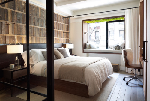 {Continuing Avro Ko&rsquo;s Friday Feature with the 1 Hotel in New York. Not sure if I love the idea