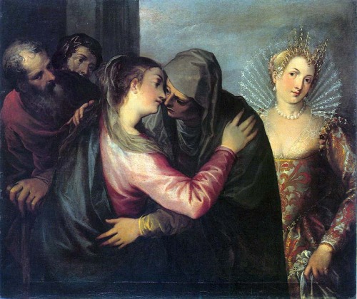 &ldquo;The visitation with a Venetian woman&rdquo; by Hans Rottenhammer, 1596