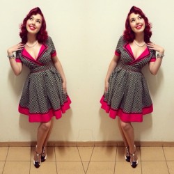 pinupdaysvintagenights:  Pink. Because I