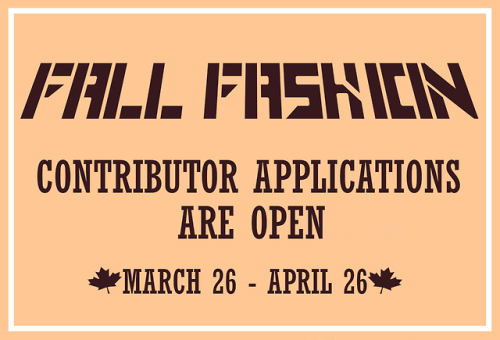 mp100fallfashionzine: Contributor Applications are Open! Artist and Mod applications for the Mob Psy