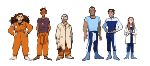 a little wolf359 lineup&hellip;. I still can&rsquo;t decide what Lovelace looks like so I&rsquo;ll w