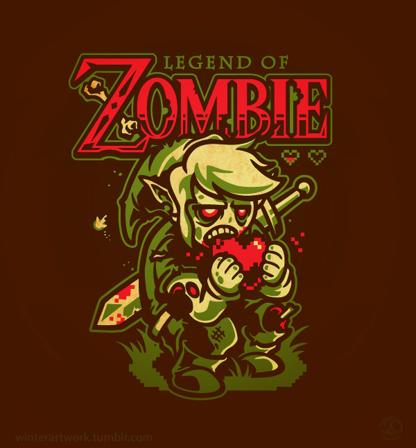 winterartwork:  “Legend of Zombie”When there’s no room left in the Water Temple