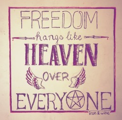 lovesuckssoiamalone:  freedom &lt;3  