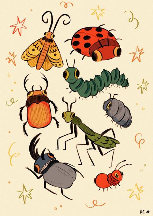 figdays:    bug friends //  peachkco  