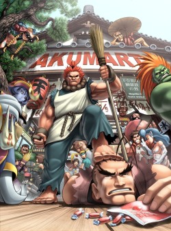 omar-dogan:Art of Capcom Cover!Please visit