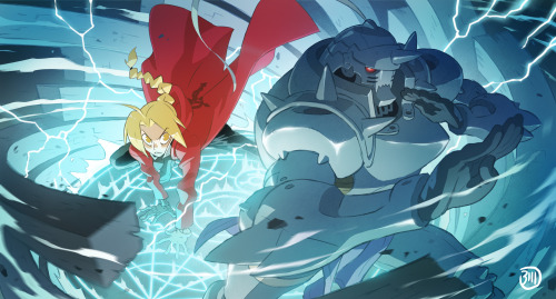 billotomo:I’ve just finished to watch Fullmetal Alchemist on Netflix and wanted to do a little