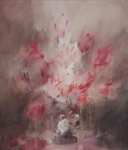Psikonauti:  Jake Wood-Evans (British, B. 1980)Floral Study After Rachel Ruysch Ii,