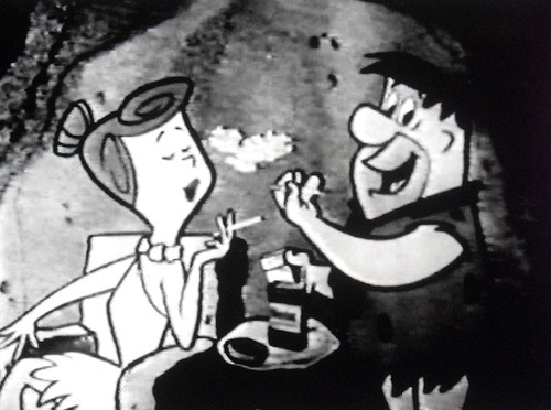 Flintstones Cartoon WINSTON CIGARETTES Vintage Advertisement Commercial (1960s)