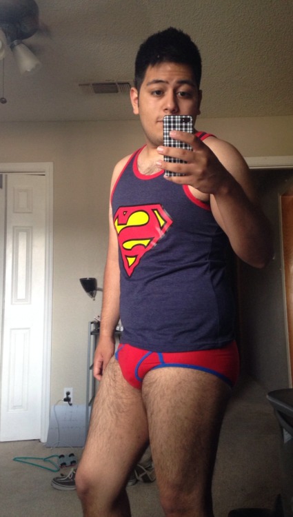 cuddlefreak:  Superman briefs. 