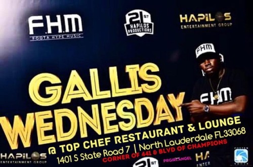 Tonight‼️ #Wednesday night‼️ ALL ROADS LEAD TO TOP CHEF! #GALLISWEDNESDAYS ‼️FOREIGN EDITION! 1401 S