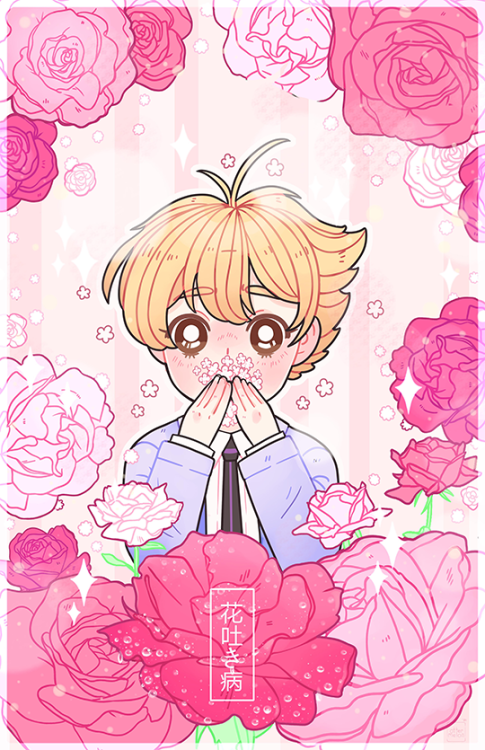 ottermelonart: honey-senpai from ouran high school host club: NOW AVAILABLE ON ETSY see the full our