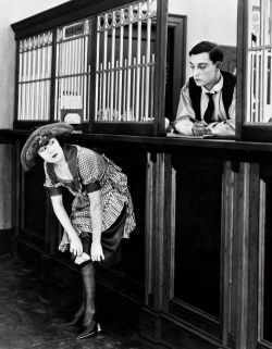 bellalagosa:Buster Keaton and Virginia Fox