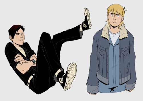 Some Venture Bros drawings