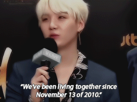 Happy Ten Years Of Namjoon And Yoongi Being Married Living Together!