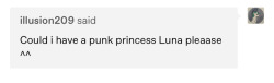 Ponydoodles: @Illusion209 Reminder That Luna Hates Nazis And Loves U ! 