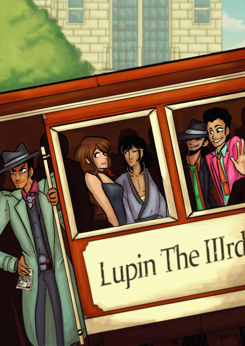 Hot on their trailguess who started part III of Lupin and is enjoying it A LOT :^)