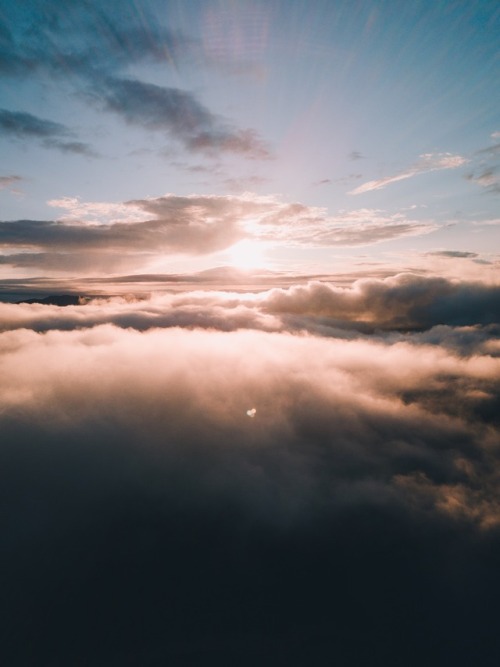 bokehm0n:  Above the Lake District.