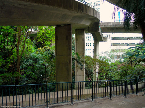 Hong Kong highways. April.