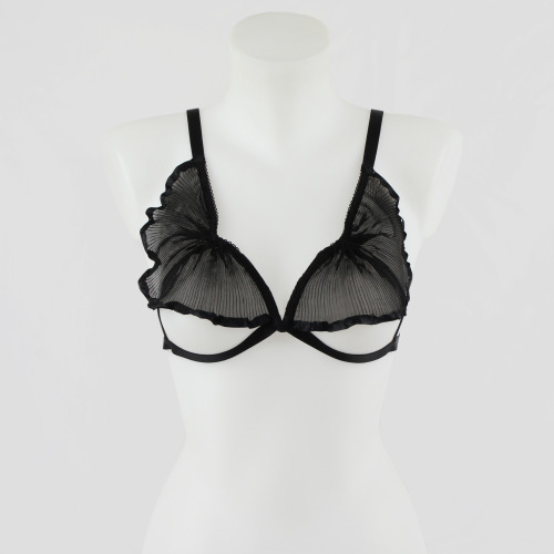nearerthelingerie:  Slicker Harness Bra, wear it on its own, over a soft mesh bra or with pasties. 