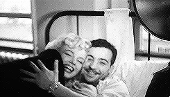 moderatelymarilyn:  Marilyn Monroe visits a serviceman in Tokyo Army Hospital,1954 