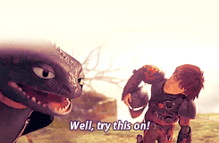 lordzuuko:How To Train Your Dragon 2: Toothless and Hiccup