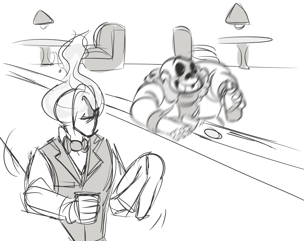 sushinfood: sansitised: honestly i bet he’s insufferable when he’s drunk murder
