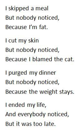 All I ever wanted was to be happy.