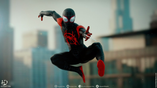 Realistic 3d Model Of Miles Morales Real Time By Hossein Diba Tumblr