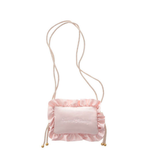 swanblush: Frill Trim Crossbody Bag