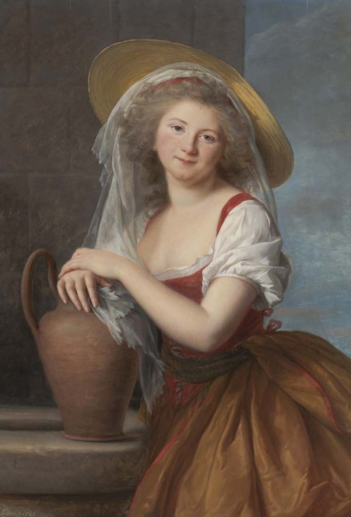 Marguerite Baudard de St. James, Marquise de Puysegur (1796). Louise-Élisabeth Vigée L