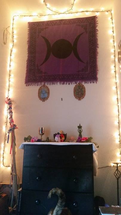 CF Member Laura Explains Her Personal Basics For Setting Up An Altar And Presents Some Examples Of Various