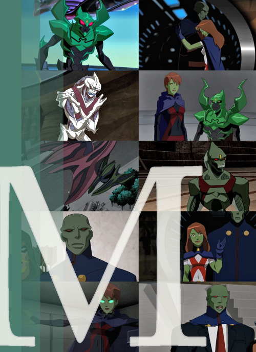 tyedyelongshadow: The ABC’s of Young Justice — M is for Martians