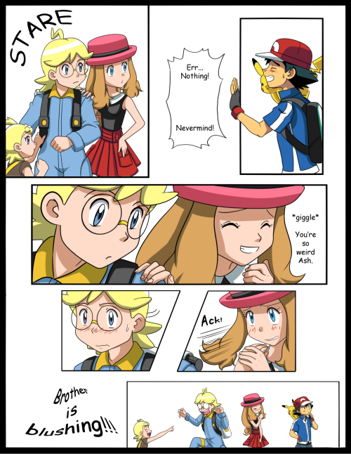 hollylu-pokeship-art:  Here is a few images for those of you that want a preview of the manga! To continue reading, please go to  http://hollylu.deviantart.com/gallery/50949392/Bravery-at-the-Ballet Thank you! 