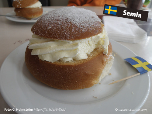 Semla — so fastet man in Schweden. Der Semla (Pl.: Semlor) ist ein schwedisches Traditionsgebäck bes