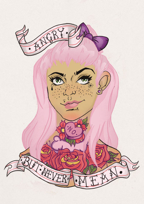 “Be Angry, But never mean”Part One of three punk rock queens ♡