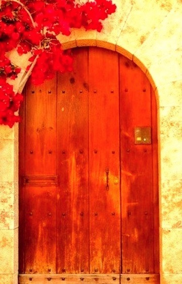 Wooden Door, Dubrovnik, Croatia