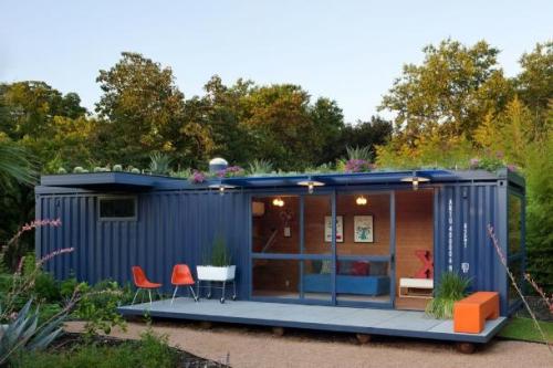benjaminvine:  Living in a shipping container Okay, it’s not so easy to control the moisture balance well when it rains, it makes a terrible noise when it is raining and when it is hot it is really bloody hot. But, for a few thousand dollars you have