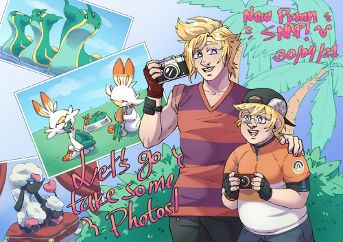 amazingferret: “Let me get this shot.” Let’s snap snap snap those pokémon, guys!