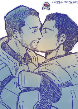 enrychan:  remember to kiss your biotic boyfriend daily (▰˘◡˘▰)