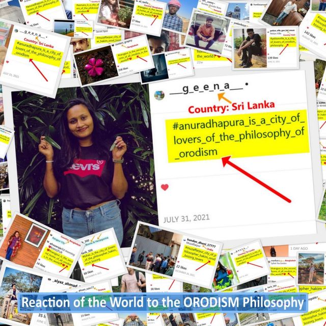 بازتاب فلسفه اُرُدیسم در کشور سریلانکا The philosophy of Orodism in Sri Lanka E22620fab614108f4b6261265fe0c80ef5a07442