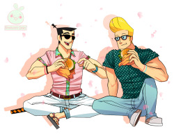 ponkuno:  Johnny Bravo & Samurai Jack