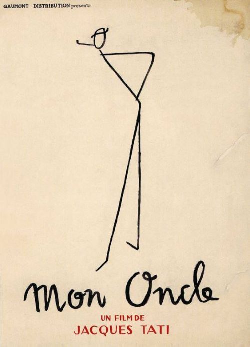 Pierre Etaix’s design for Jacques Tati’s Mon oncle (1958). ”