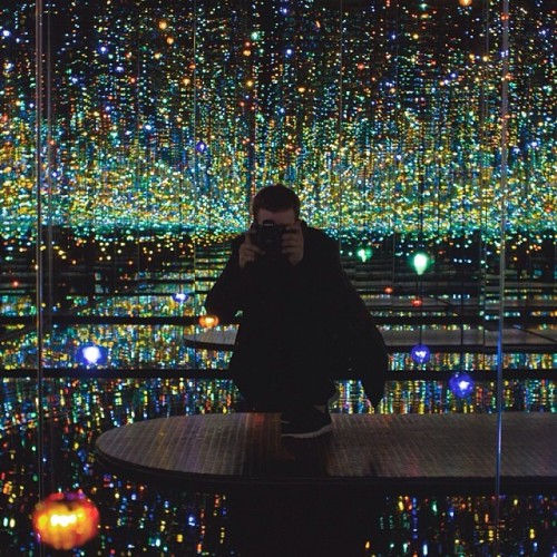 File under: want to go to there.Yayoi Kusama&rsquo;s &ldquo;Infinity Mirrored Room&ndash